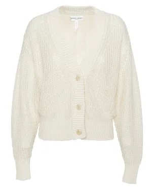 Gada Cropped Cardi in Cream