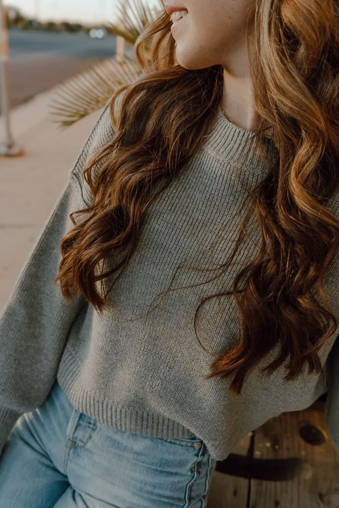 Heather Gray Regina Sweater 3115CK
