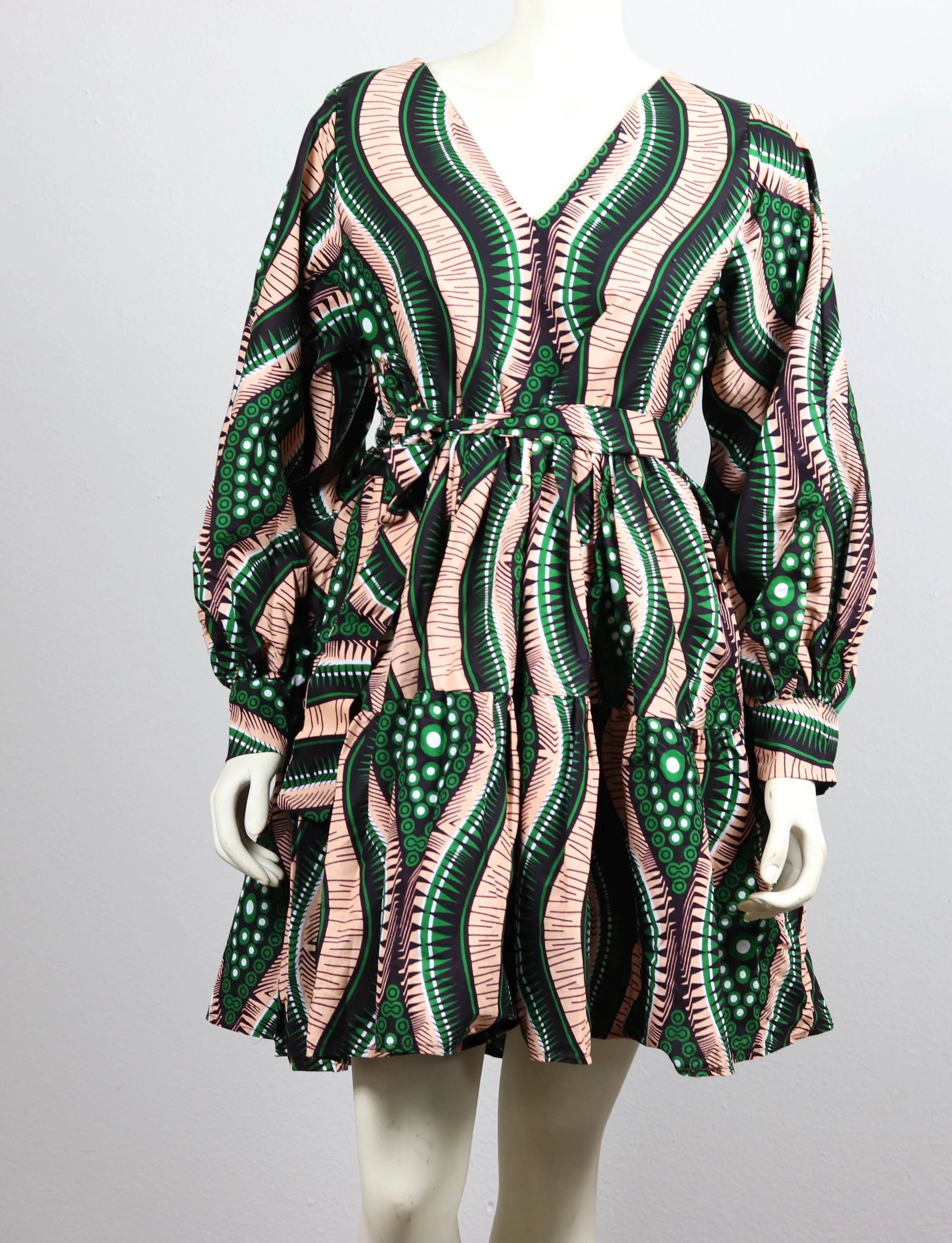 Sami African Print Dress